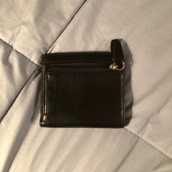 Coach New York black leather bifold wallet - Picture 2 of 7